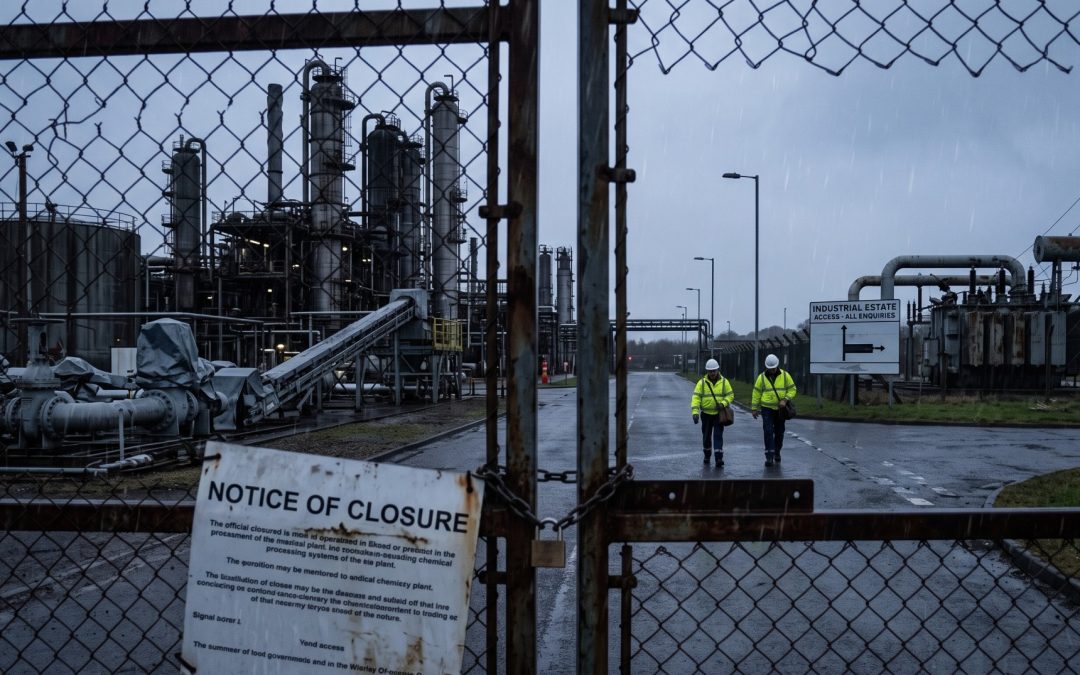UK Chemical Plants Are Closing. High Energy Costs Are the Common Thread.